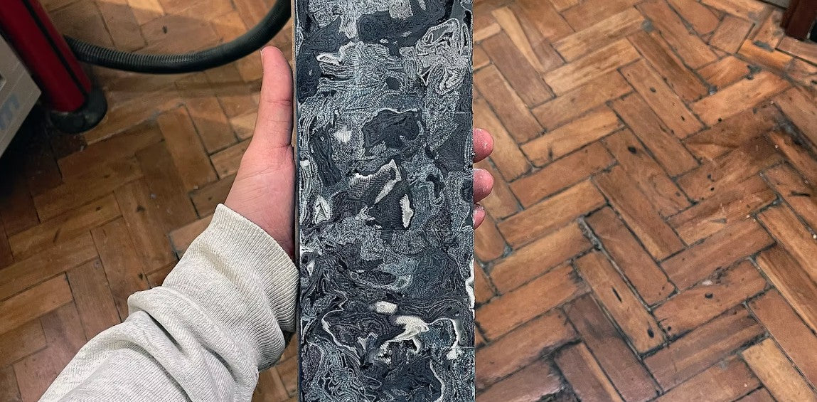 Denimolite - Repurposed Denim Material Panel - Sample Tile