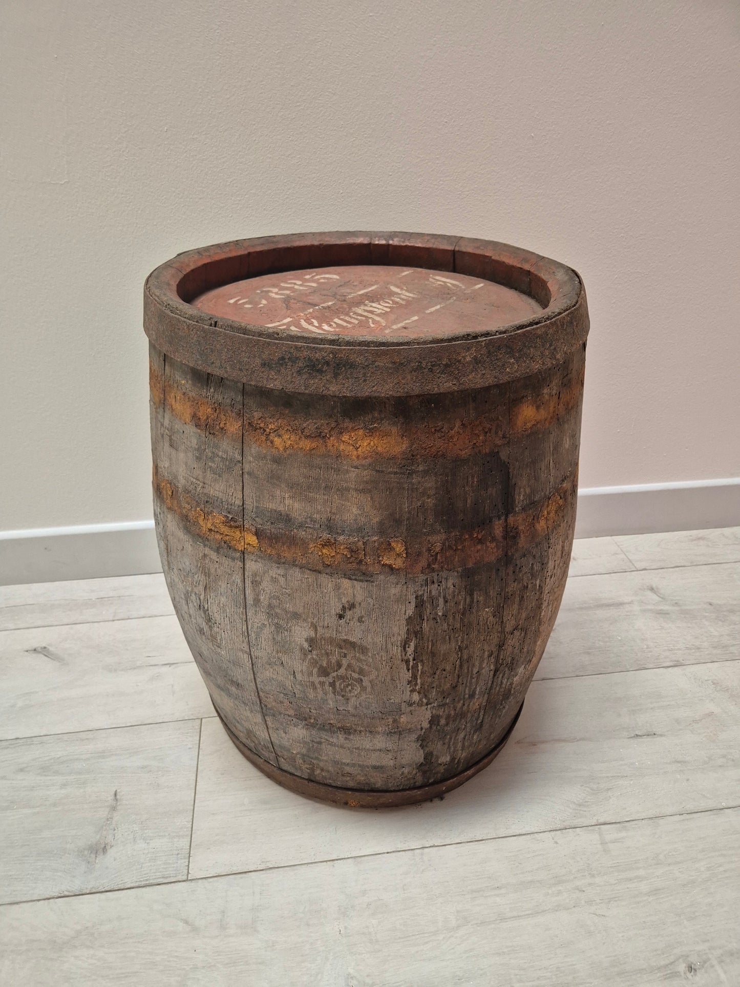 'Assel' Recrafted Oakwood Wine Barrel Coffee Table